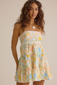 Kaya Tiered Mini Dress - Altar'd State