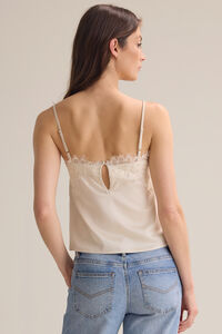 Livvy Lace Trim Cami Detail 5 - Altar'd State