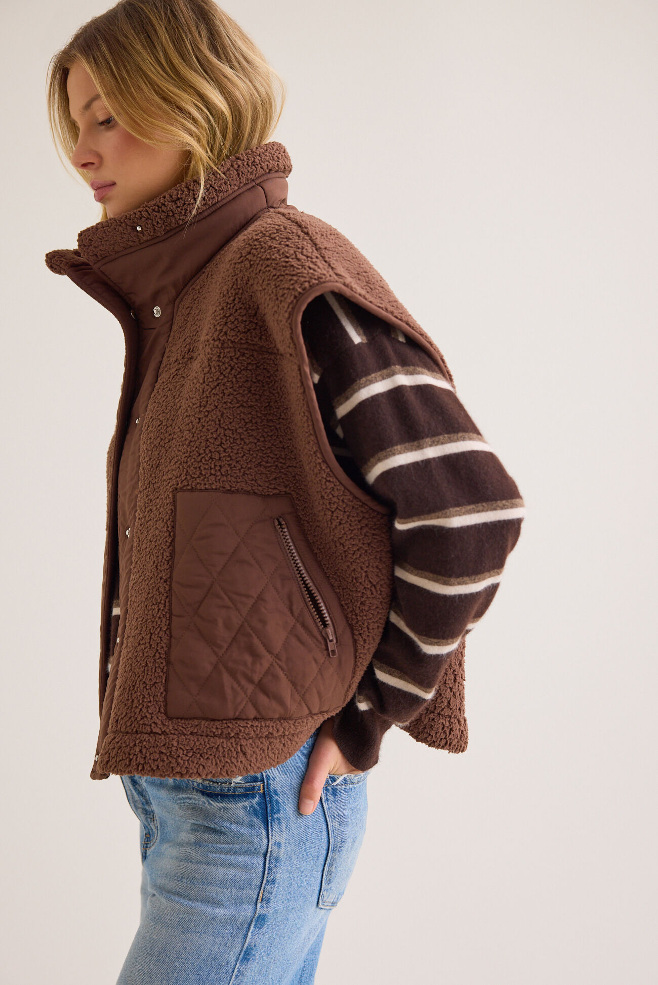 Kaia Sherpa Vest