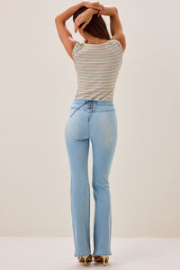 Stacey High Rise Corset-Back Jeans Detail 6 - Altar'd State