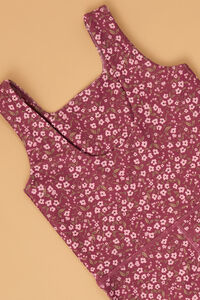Katie Floral Flare Jumpsuit Detail 5 - Altar'd State