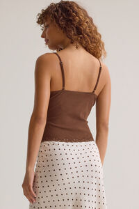 Isla Lace Trim Tank Detail 5 - Altar'd State