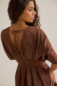 Trisha Satin Mini Dress Detail 6 - Altar'd State