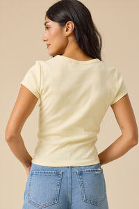 Let's Sail Away Baby Tee Detail 4 - Altar'd State