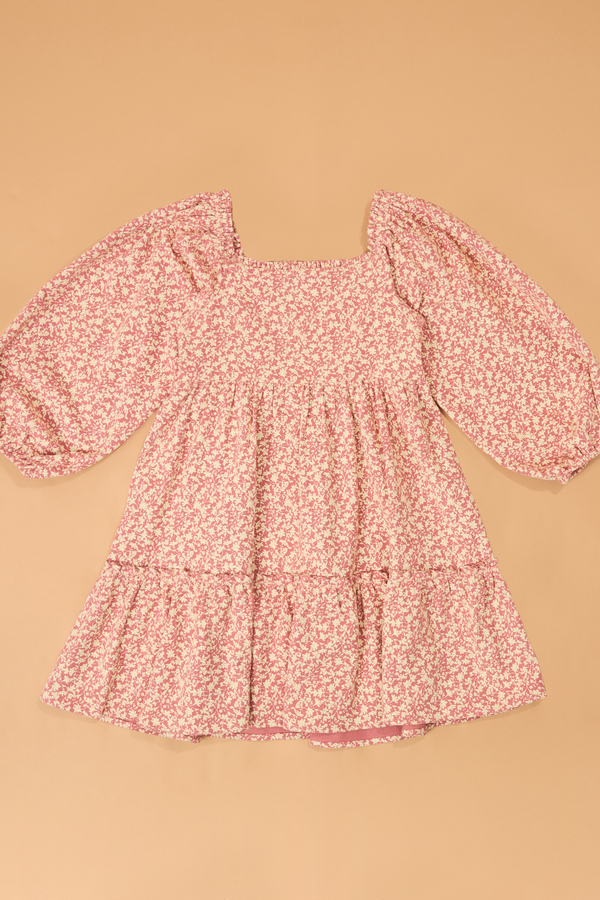 Livy Floral Toddler Dress Detail 2 - Altar'd State