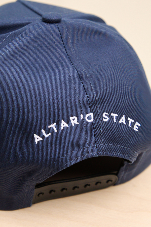 New York Stripe Trucker Detail 4 - Altar'd State