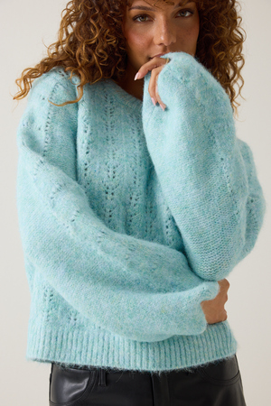 Reagan Squared Pullover Sweater - Altar'd State - 