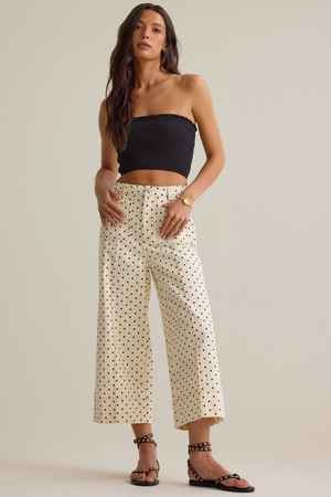 Ellie Crop Dot Pant - Altar'd State - 