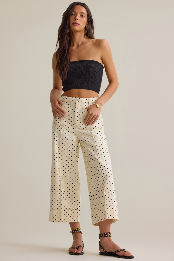 Ellie Crop Dot Pant - Altar'd State