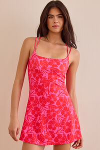 Tropic Tempo Active Dress Detail 3 - Altar'd State
