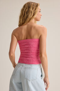 Blaire Seamless Floral Tube Top Detail 5 - Altar'd State