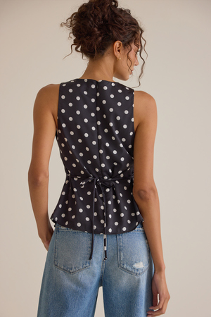 Brianna Dot Satin Tank - Altar'd State - 