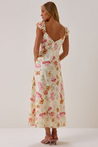 Indy Floral Maxi Dress Detail 5 - Altar'd State