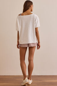 Paradise Beach Graphic Tee Detail 4 - Altar'd State