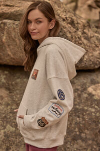 Passport Patch Hoodie Detail 3 - Altar'd State