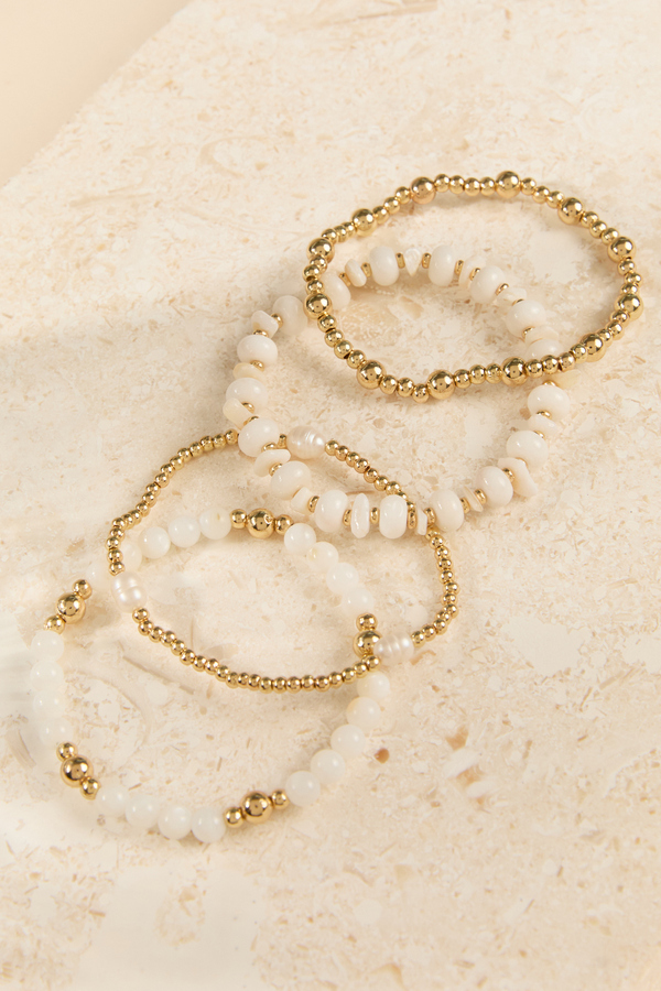 Lily Beaded Bracelet Detail 4 - Altar'd State