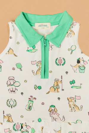 Country Club Dog Toddler Tennis Dress - Altar'd State - 