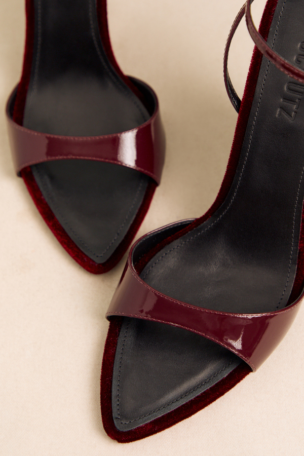 Elodie Velvet Wedge by Schutz Detail 2 - Altar'd State