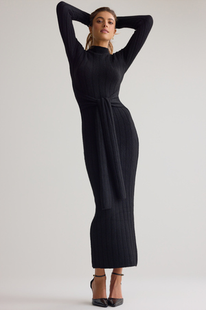 Maura Turtleneck Sweater Dress - Altar'd State - 