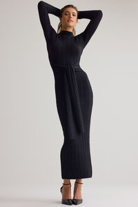 Maura Turtleneck Sweater Dress Detail 4 - Altar'd State