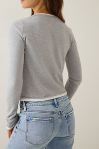 Calla Layered Knit Top Detail 5 - Altar'd State