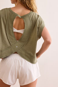In Motion Circle Back Tee Detail 5 - Altar'd State