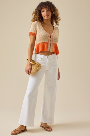 Zoe Colorblock Knit Top - Altar'd State - 