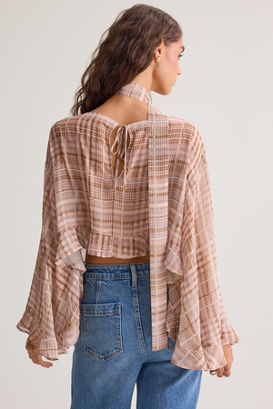 Chrissa Chiffon Top - Altar'd State