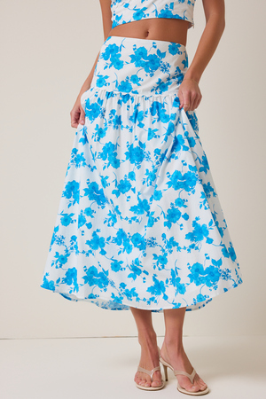 Kika Floral Maxi Skirt - Altar'd State - 
