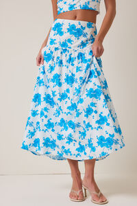 Kika Floral Maxi Skirt Detail 3 - Altar'd State