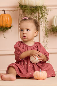 Haley Floral Baby Dress Detail 2 - Altar'd State