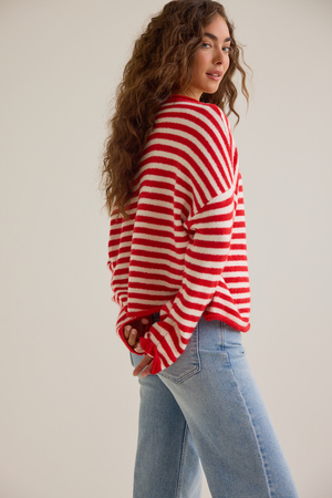 Madeline Striped Cardigan - Altar'd State - 