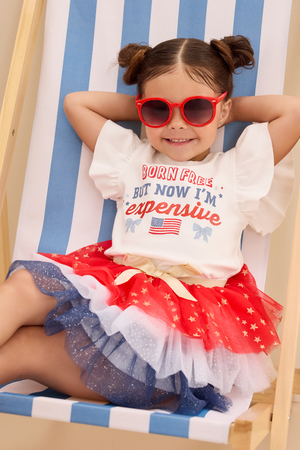 Born Free Ruffle Sleeve Tee - Altar'd State - 