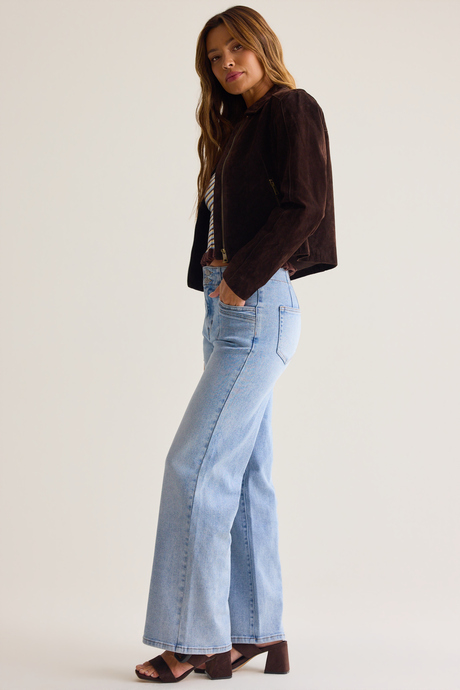 Baylor Double Button Jeans - Altar'd State