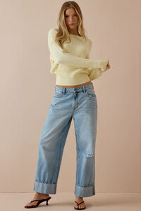 Causey Cable Knit Sweater Detail 2 - Altar'd State
