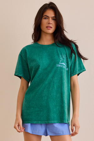 Sunrise Book Club Oversize Tee - Altar'd State - 