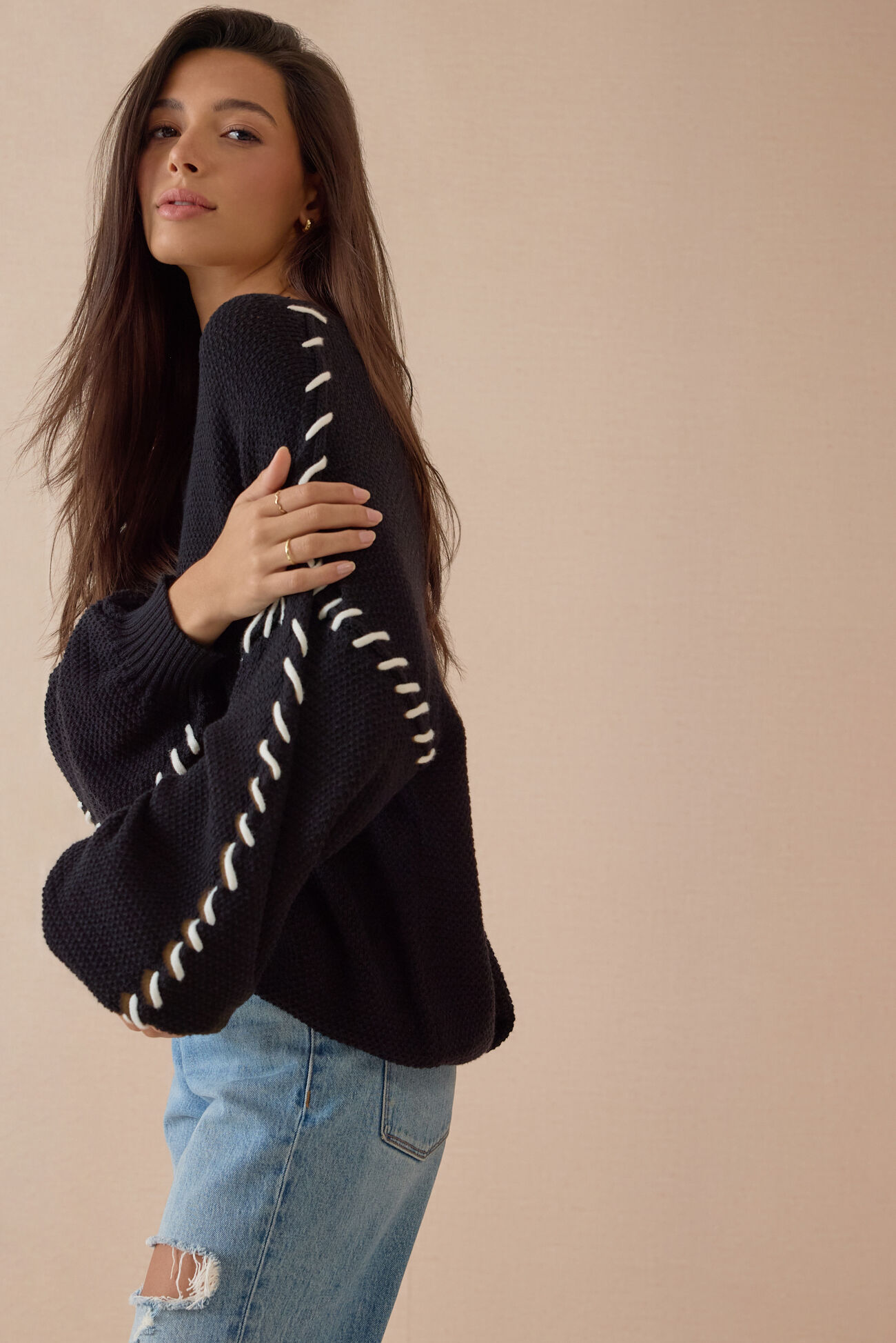 Hassie Stitch Sweater