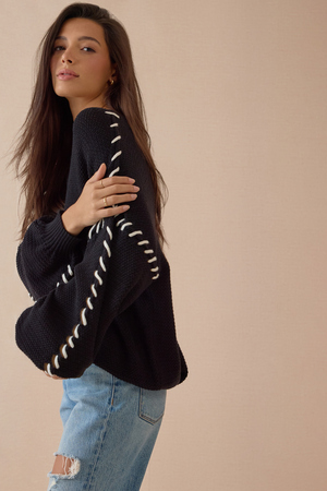 Hassie Stitch Sweater - Altar'd State - 