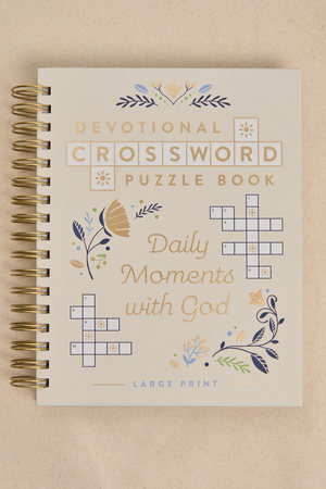Daily Moments with God Devotional Crossword Puzzle Book - Altar'd State - 