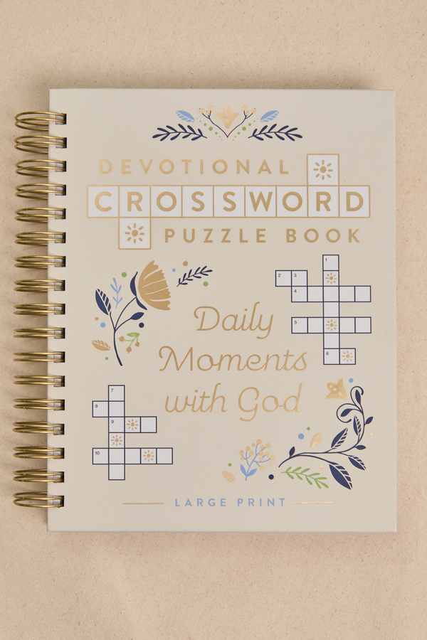 Daily Moments with God Devotional Crossword Puzzle Book - Altar'd State