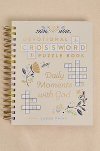 Daily Moments with God Devotional Crossword Puzzle Book - Altar'd State