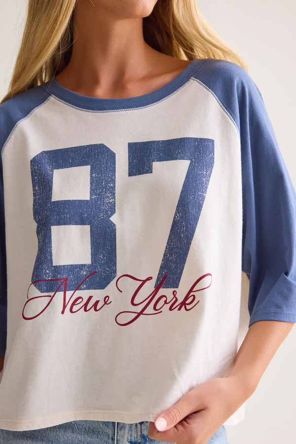 New York 87 Raglan Tee - Altar'd State