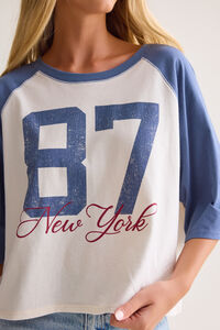 New York 87 Raglan Tee - Altar'd State