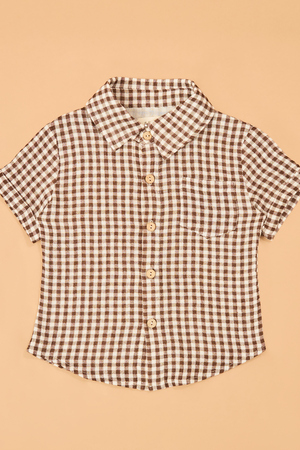 Graham Gingham Baby Button-Up - Altar'd State - 