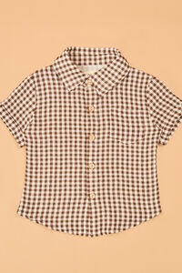 Graham Gingham Baby Button-Up - Altar'd State