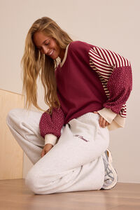 Contrast Patchwork Long Sleeve - Altar'd State