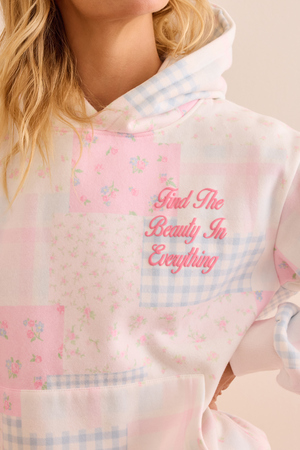 Find The Beauty Patchwork Hoodie - Altar'd State - 