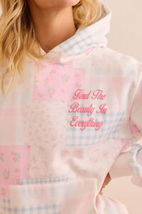 Find The Beauty Patchwork Hoodie Detail 5 - Altar'd State