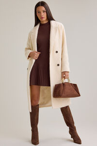 Clara Long Peacoat - Altar'd State