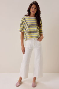 Everly Wide Leg Crop Jean - Altar'd State